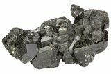 Black Tourmaline (Schorl) Crystal Cluster - Namibia #69162-1